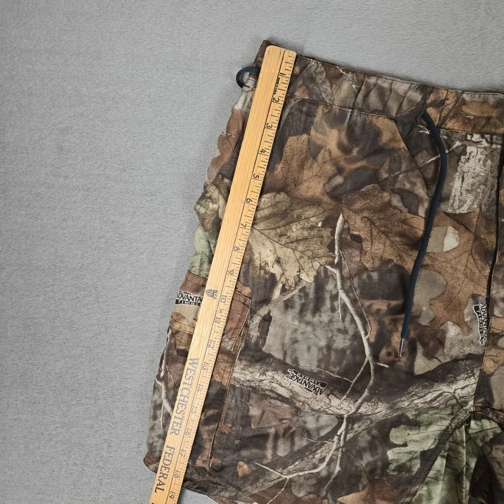 Remington Cargo Shorts Men XL Advantage Timber‎ Camo Hunting Nylon Outdoor